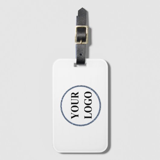 Erstellen Sie Ihr eigenes elegantes, modernes Mono Gepäckanhänger (Vorderseite Vertikal)