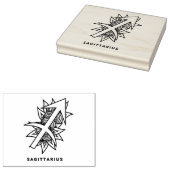 Erstellen Sie Ihr eigenes elegantes Sagittarius Zo Gummistempel (Stempel)