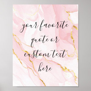 Erstellen Sie Ihr eigenes elegantes Skript-individ Poster