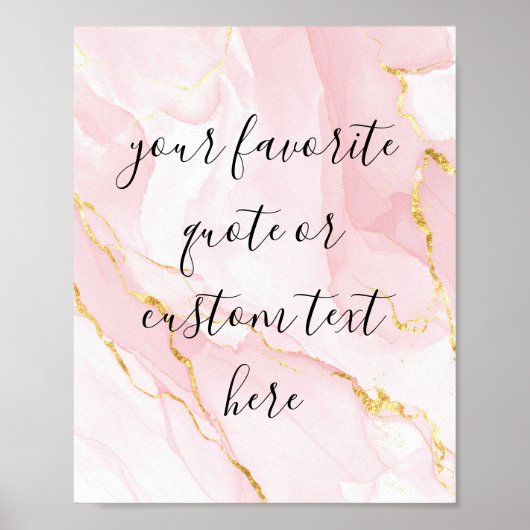 Erstellen Sie Ihr eigenes elegantes Skript-individ Poster (Vorne)