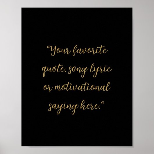 Erstellen Sie Ihr eigenes elegantes Skript-individ Poster (Vorne)