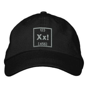 Erstellen Sie Ihr eigenes Element der Stickerei Bestickte Baseballkappe