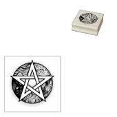 Erstellen Sie Ihr eigenes elementares Pentagramm Gummistempel (Stempel)