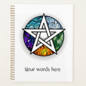 Erstellen Sie Ihr eigenes elementares Pentagramm Planer (Vorderseite)