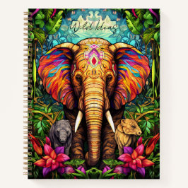 Erstellen Sie Ihr eigenes Elephant-Notebook mit Bl Notizblock