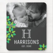 Erstellen Sie Ihr eigenes erstes Vatertag-Foto Mousepad (Vorne)