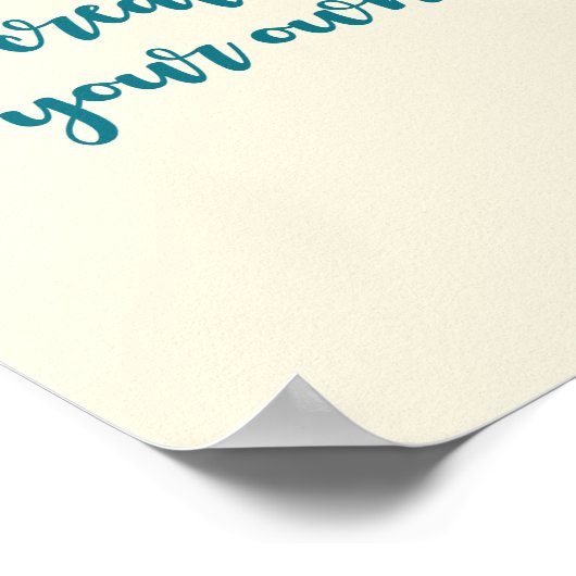 Erstellen Sie Ihr eigenes Fab Fun Shower Poster (Ecke)