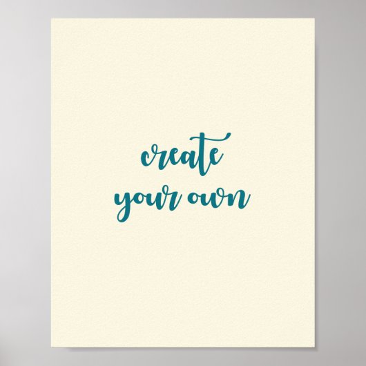 Erstellen Sie Ihr eigenes Fab Fun Shower Poster (Vorne)