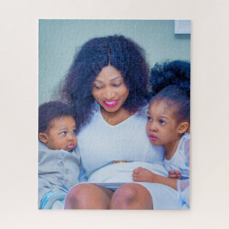 Erstellen Sie Ihr eigenes Familien-Kinder-Foto Puzzle