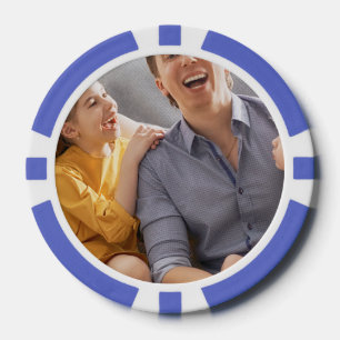 Erstellen Sie Ihr eigenes Familienfoto - Benutzerd Pokerchips