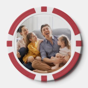 Erstellen Sie Ihr eigenes Familienfoto - Benutzerd Pokerchips