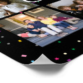 Erstellen Sie Ihr eigenes Familienfoto Collage Mon Poster (Ecke)