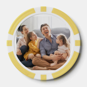 Erstellen Sie Ihr eigenes Familienfoto individuell Pokerchips