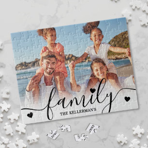 Erstellen Sie Ihr eigenes Familienfoto Puzzle