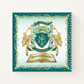 Erstellen Sie Ihr eigenes Fantasy Storybook Tree K Notizblock (Rückseite)