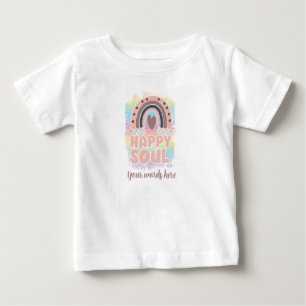 Erstellen Sie Ihr eigenes farbenfrohes Soul Baby T-shirt