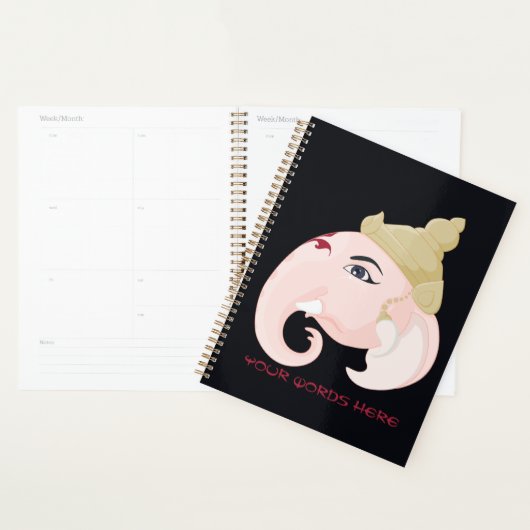 Erstellen Sie Ihr eigenes farbiges Ganesh-Profil Planer (Anzeige)