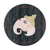 Erstellen Sie Ihr eigenes farbiges Ganesh-Profil Schneidebrett (Vorderseite)