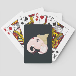 Erstellen Sie Ihr eigenes farbiges Ganesh-Profil Spielkarten