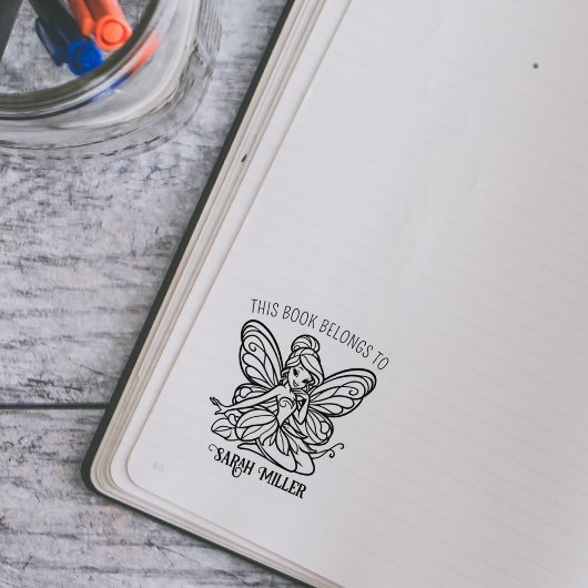 Erstellen Sie Ihr eigenes Feenbuch Gummistempel