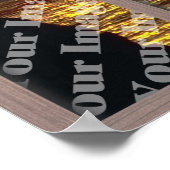 Erstellen Sie Ihr eigenes Fenster mit geblasenem H Poster (Ecke)