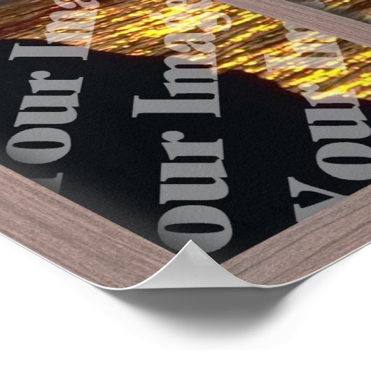 Erstellen Sie Ihr eigenes Fenster mit geblasenem H Poster (Ecke)