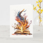 Erstellen Sie Ihr eigenes Feuergeflecht Karte (Gelbe Blume)