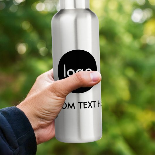 Erstellen Sie Ihr eigenes Firmenlogo Edelstahlflasche
