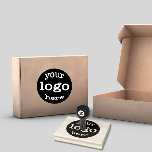 Erstellen Sie Ihr eigenes Firmenlogo für Ihr Unter Gummistempel