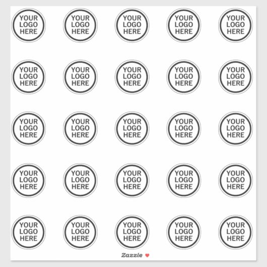 Erstellen Sie Ihr eigenes Firmenlogo Kiss-Cut-Aufk Aufkleber (Blatt)