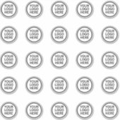 Erstellen Sie Ihr eigenes Firmenlogo Kiss-Cut-Aufk Aufkleber (Vorderseite)