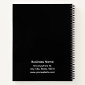 Erstellen Sie Ihr eigenes Firmenname-Logo oder Ihr Notizblock (Rückseite)