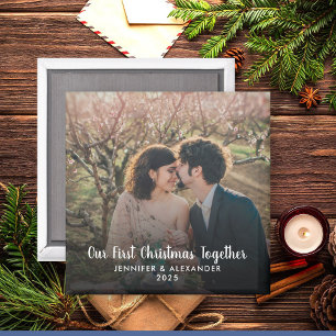 Erstellen Sie Ihr eigenes First Christmas Together Magnet