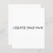 Erstellen Sie Ihr eigenes Flachblattpapier (Vorne/Hinten)