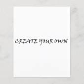 Erstellen Sie Ihr eigenes Flachblattpapier (Vorderseite)