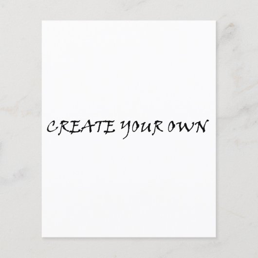 Erstellen Sie Ihr eigenes Flachblattpapier (Vorderseite)