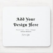 Erstellen Sie Ihr eigenes fleckenresistentes Mausp Mousepad (Vorne)