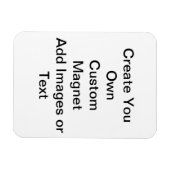 Erstellen Sie Ihr eigenes Flex-Magnet Magnet (Horizontal)