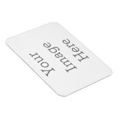 7,6 cm x 10,1 cm Flexibler Foto-Magnet (Rechte Seite)