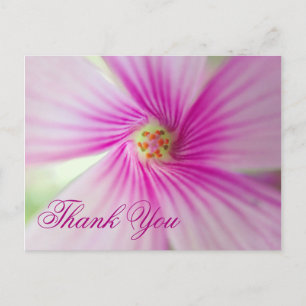 Erstellen Sie Ihr eigenes florales Dankeschön-Foto Postkarte