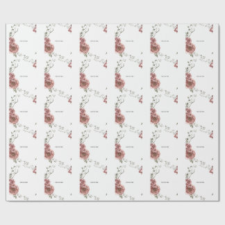 Erstellen Sie Ihr eigenes Florales Geschenkpapier