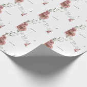 Erstellen Sie Ihr eigenes Florales  Geschenkpapier (Ecke)
