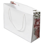 Erstellen Sie Ihr eigenes Florales  Große Geschenktüte (Rückseite Schrägansicht)