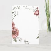 Erstellen Sie Ihr eigenes Florales Karte (Rückseite)