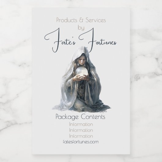 Erstellen Sie Ihr eigenes Fortune-Teller-Apotheken Lebensmitteletikett (Einzelnes Label)