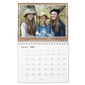 Erstellen Sie Ihr eigenes Foto 2023-Familie Rustik Kalender (Jan 2026)