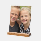 Erstellen Sie Ihr eigenes Foto Acrylschild (Winkel)