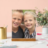 Erstellen Sie Ihr eigenes Foto Acrylschild (Hochzeit)