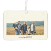 Erstellen Sie Ihr eigenes Foto auf beiden Seiten E Autolufterfrischer (Rückseite)