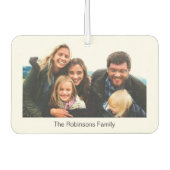 Erstellen Sie Ihr eigenes Foto auf beiden Seiten E Autolufterfrischer (Vorderseite)